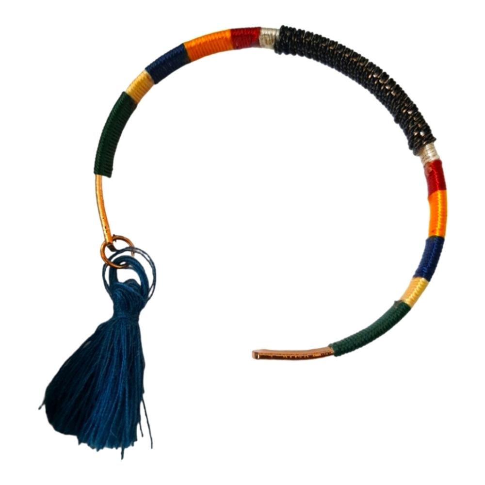 MULTICOLOR slim cuff bracelet